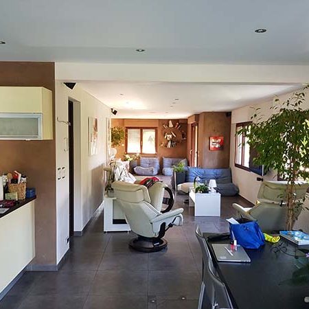 Enduits décoratifs à base de chaux aérienne | Vetraz-Monthoux, 74 salon1 • Damien Jore