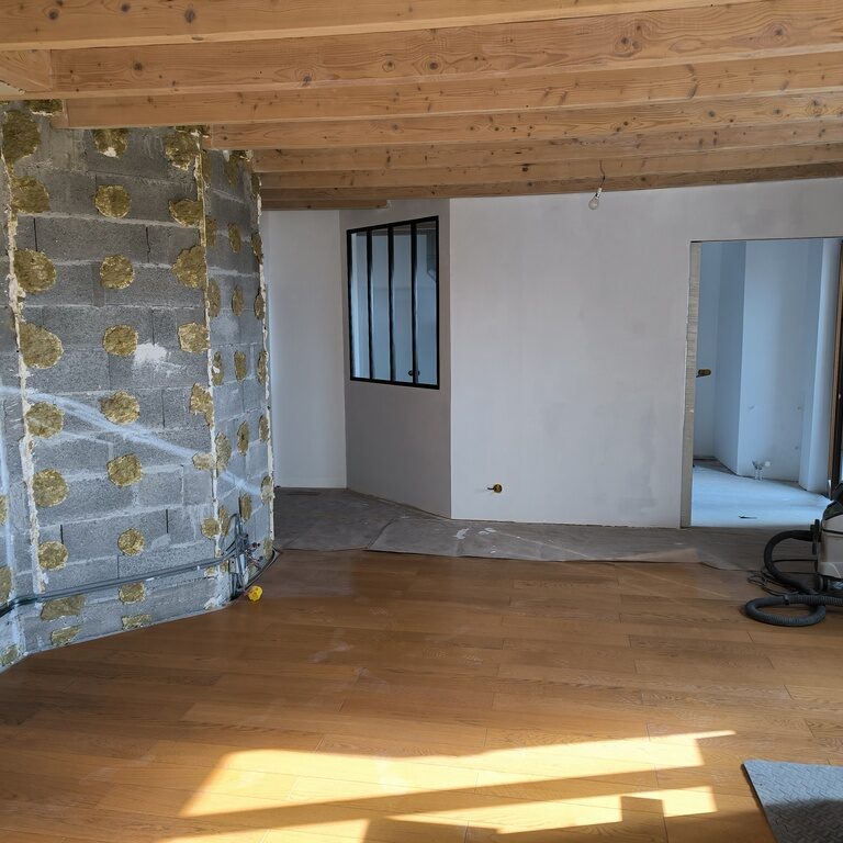 Ouverture d'un mur porteur dans une pièce à vivre | Cranves Sales, 74 amenagement mure porteur haute savoie 2 • Damien Jore