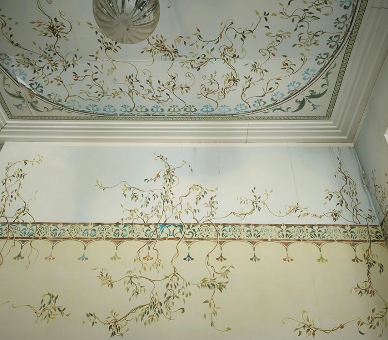 Restauration décorative – Hall de résidence | Etrembières, 74 damien jore haute savoie 8 • Damien Jore