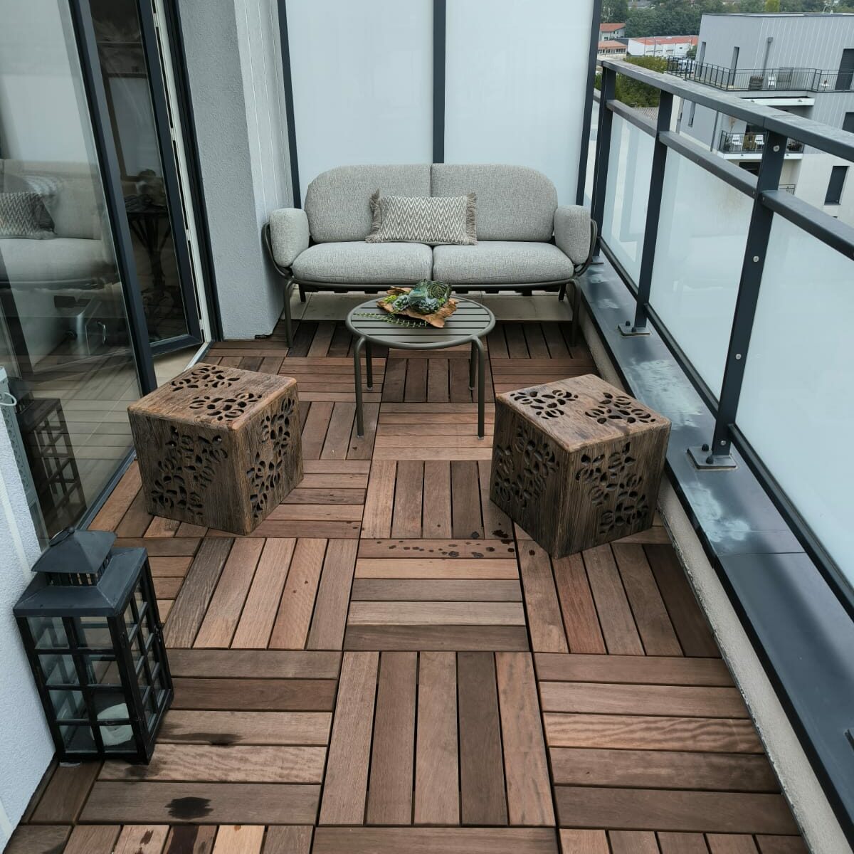 Transformation durable d’une terrasse au 6e étage | St Julien en Genevois, 74 relooking terrasse haute savoie damien jore 4 • Damien Jore